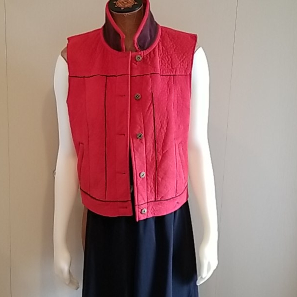 Faux Suede Vest